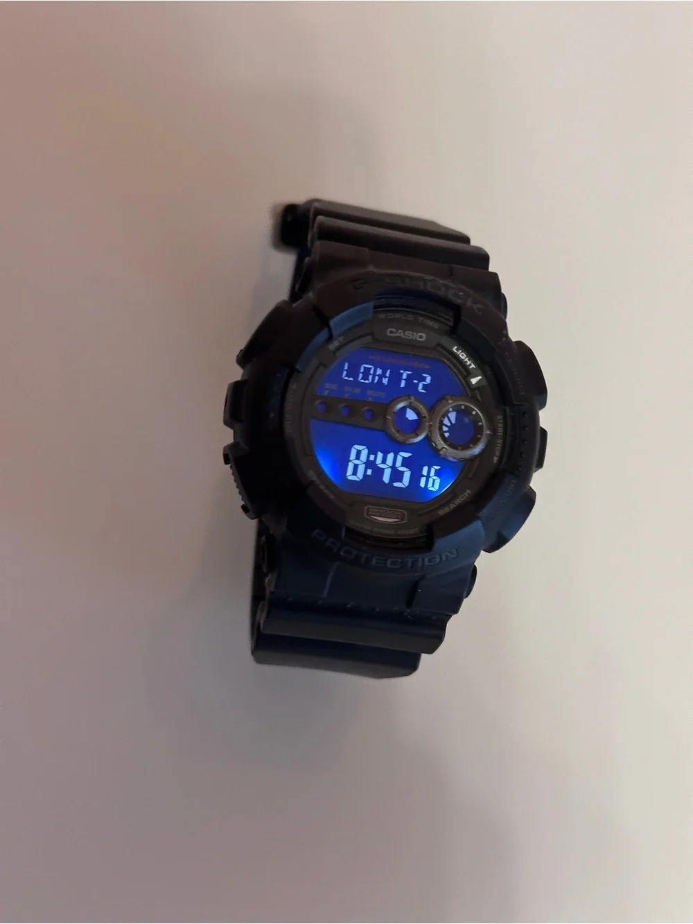 Casio G-Shock Black Digital Sport Watch GD-100